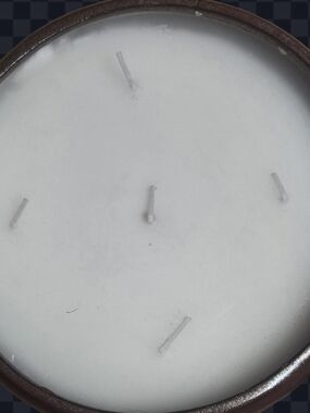 Allen + Roth Large 5-Wick White Jar Candle